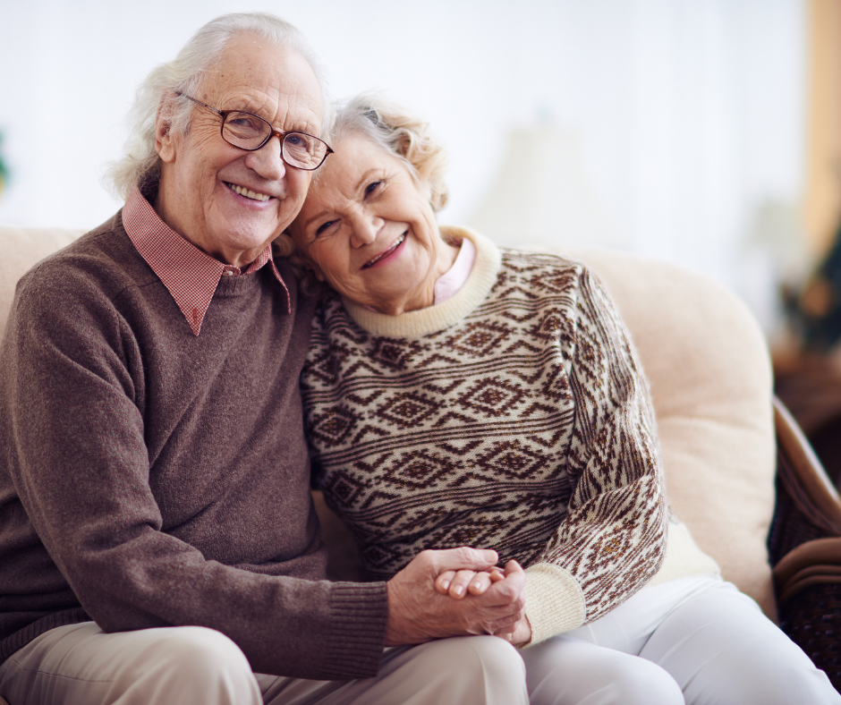 Older Couple on hospice care.